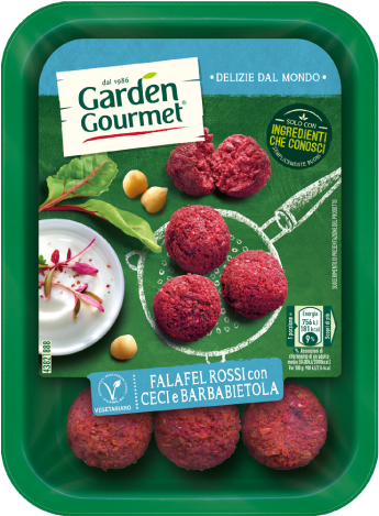 Garden Gourmet Falafel Beetroot - Garden Gourmet Falafel (376x500), Png Download