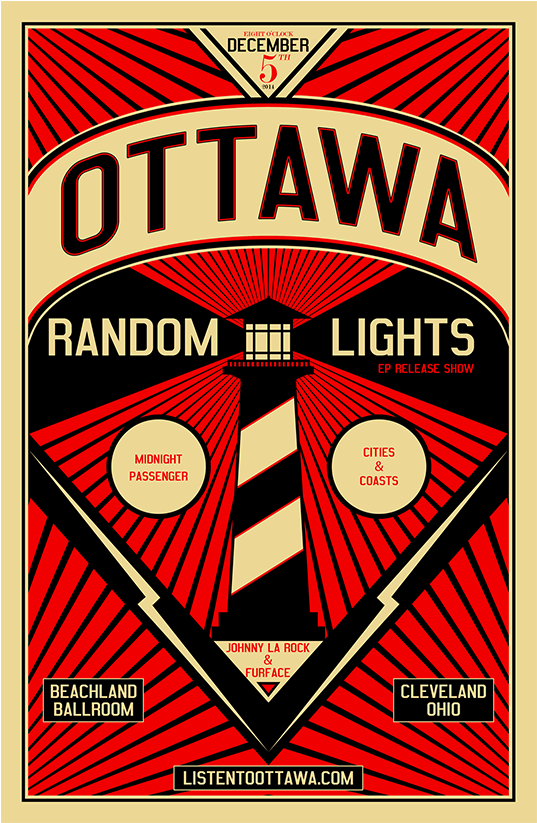 Random Lights Ep Release Show Poster (900x900), Png Download