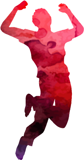 Zumba Timmins - Zumba Dancing Silhouette Png (500x750), Png Download