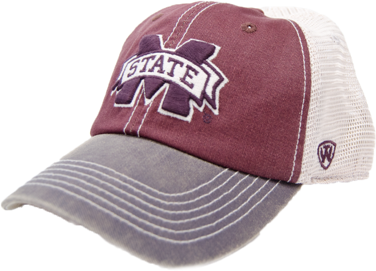 Offroad Banner M Vintage Mesh Back Cap - Mississippi State Bulldogs Top Of The World Ncaa Youth (800x800), Png Download
