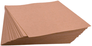 Hojas De Papel Kraft - Chipboard Sheets (400x400), Png Download