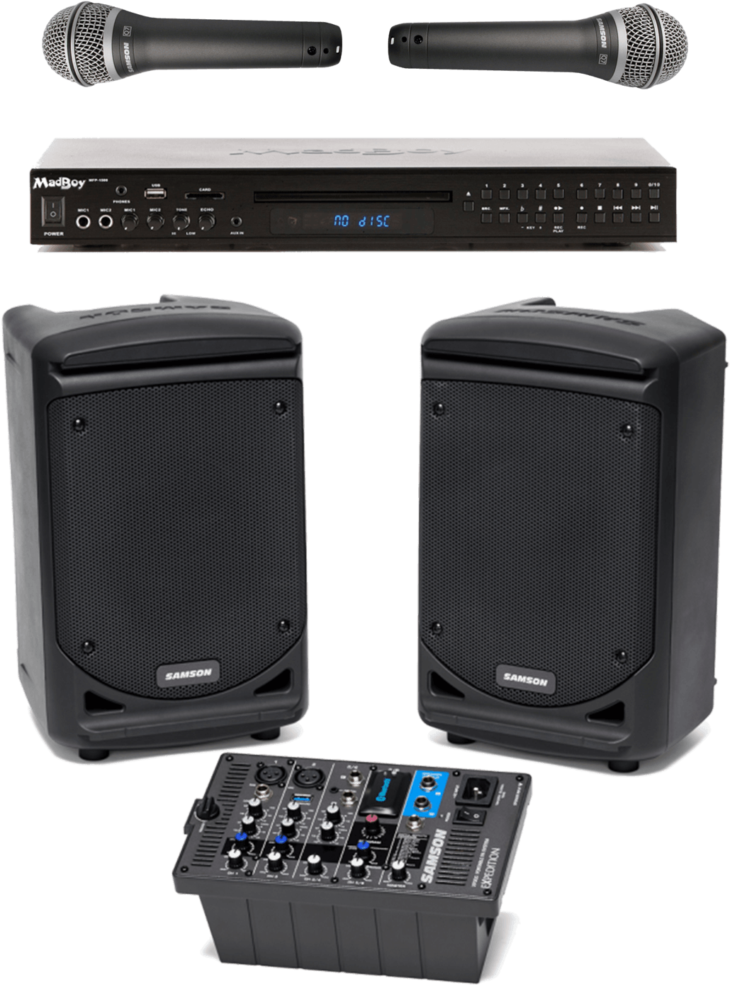 Karaoke Systems - Karaoke Set (1580x1448), Png Download