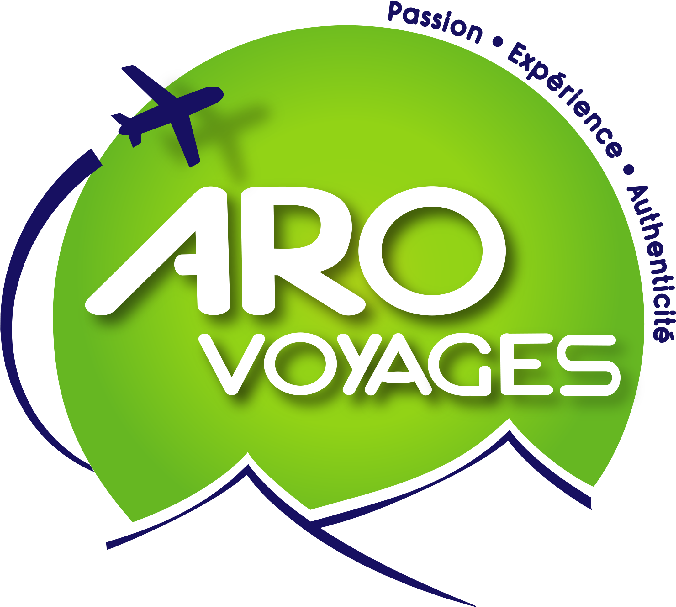 Aro Voyages Fond Tra - Circle (2189x1969), Png Download
