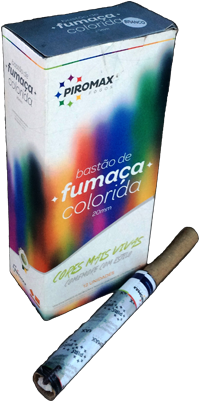 Fumaça Bastão Branco 20mm - Multimedia Software (400x400), Png Download
