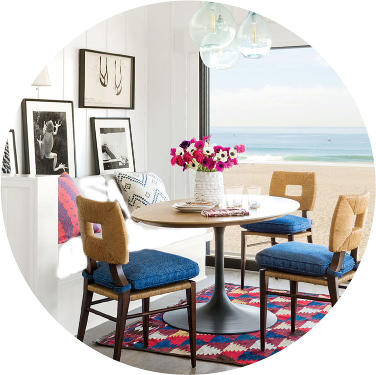 Specialties Circle1 - Dining Room (800x800), Png Download
