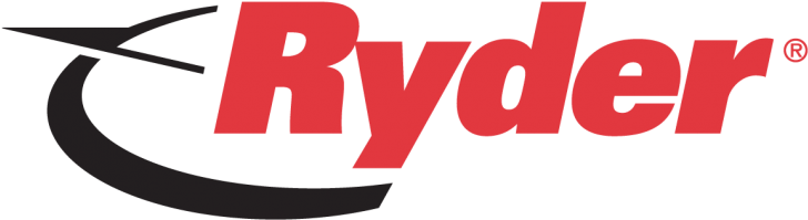 Ryder Logo Black-red - Ryder Logo Png (800x283), Png Download