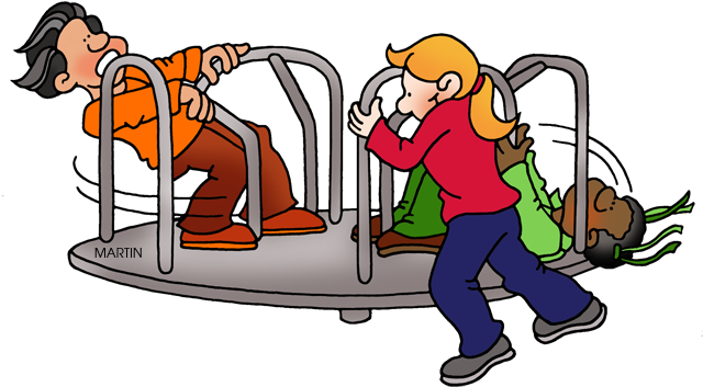 Playground - Force And Motion Clipart (648x367), Png Download