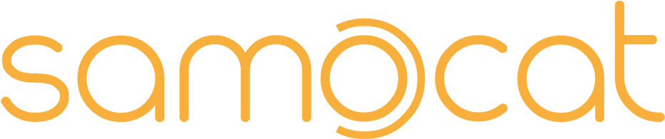 Words About Pancakes* - Samocat Logo (1000x217), Png Download