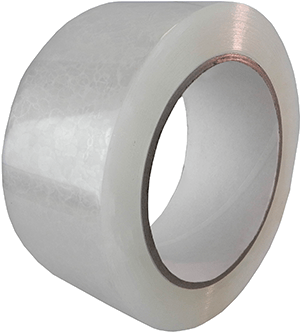 2 Mil Clear Polypropylene Carton Sealing Tape - Alanson Products Carton Sealing Tape Acrylic Solvent (400x400), Png Download
