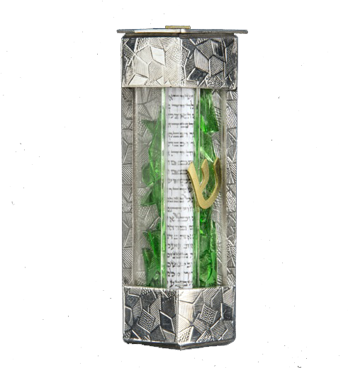 Wedding Shards Mezuzah - Crushed Wedding Glass Mezuzah Keepsake (520x520), Png Download