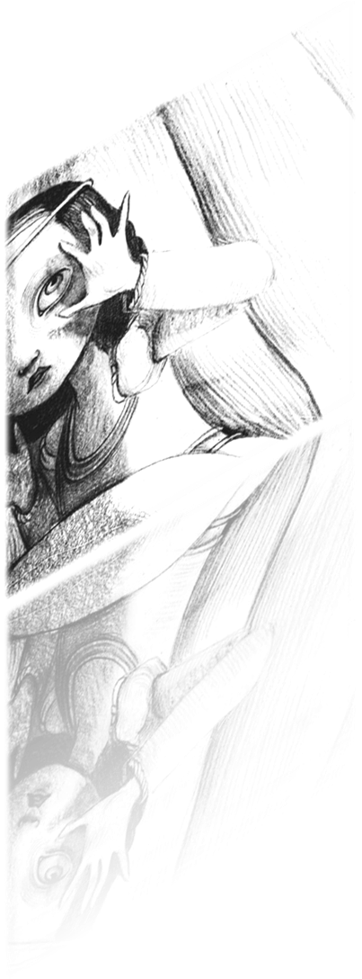 Paloma Juan García - Drawing (406x1124), Png Download