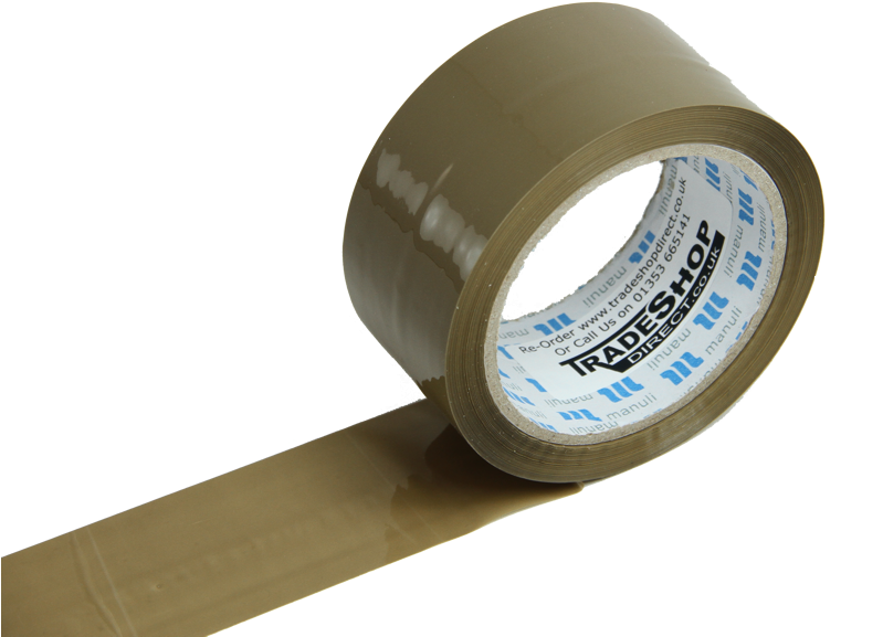Low Noise Buff Packaging Tape - Box-sealing Tape (800x800), Png Download
