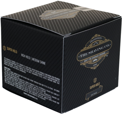 Pomada De Cabello Super Hold Noxidil-h2 - The Shaving Co. Pomade (600x600), Png Download