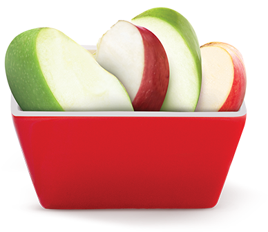 Apple Bites - Happy Meal Apple Bites (444x507), Png Download