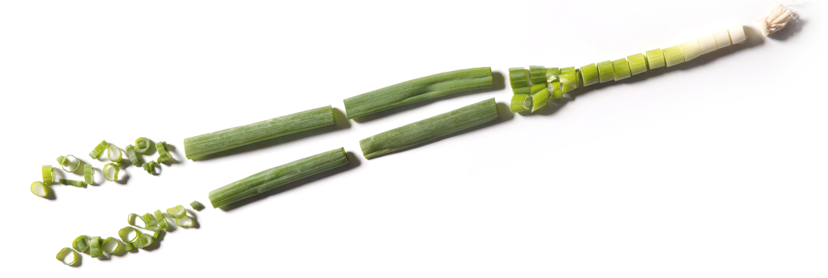 Green-onion - Bud (1200x403), Png Download