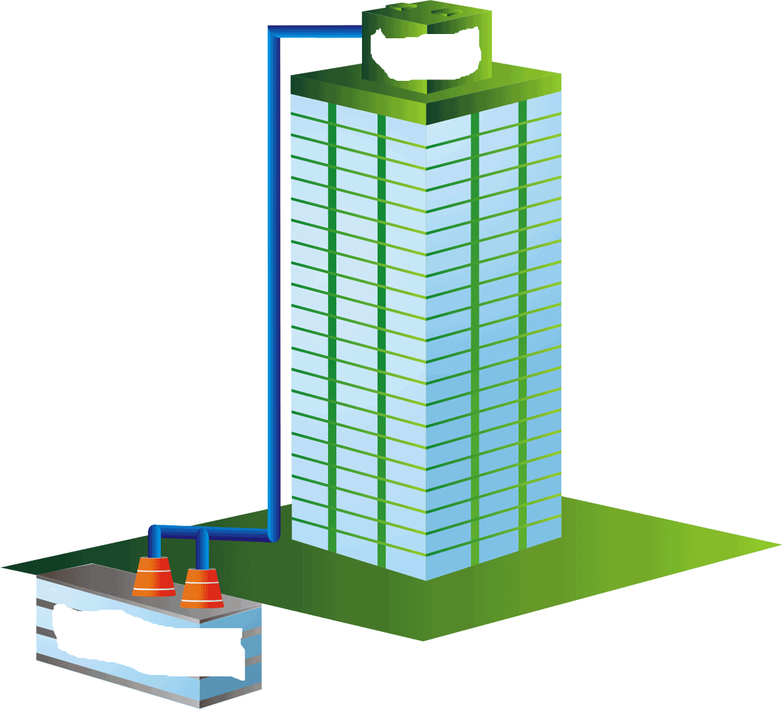 Predio Embracon T - Tower Block (1105x1000), Png Download