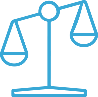 Donate Now - Outline Of A Balance (390x388), Png Download