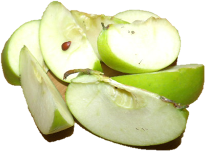 Cut An Apple Into Slices Leaving The Core Intact - Diet Food (641x481), Png Download