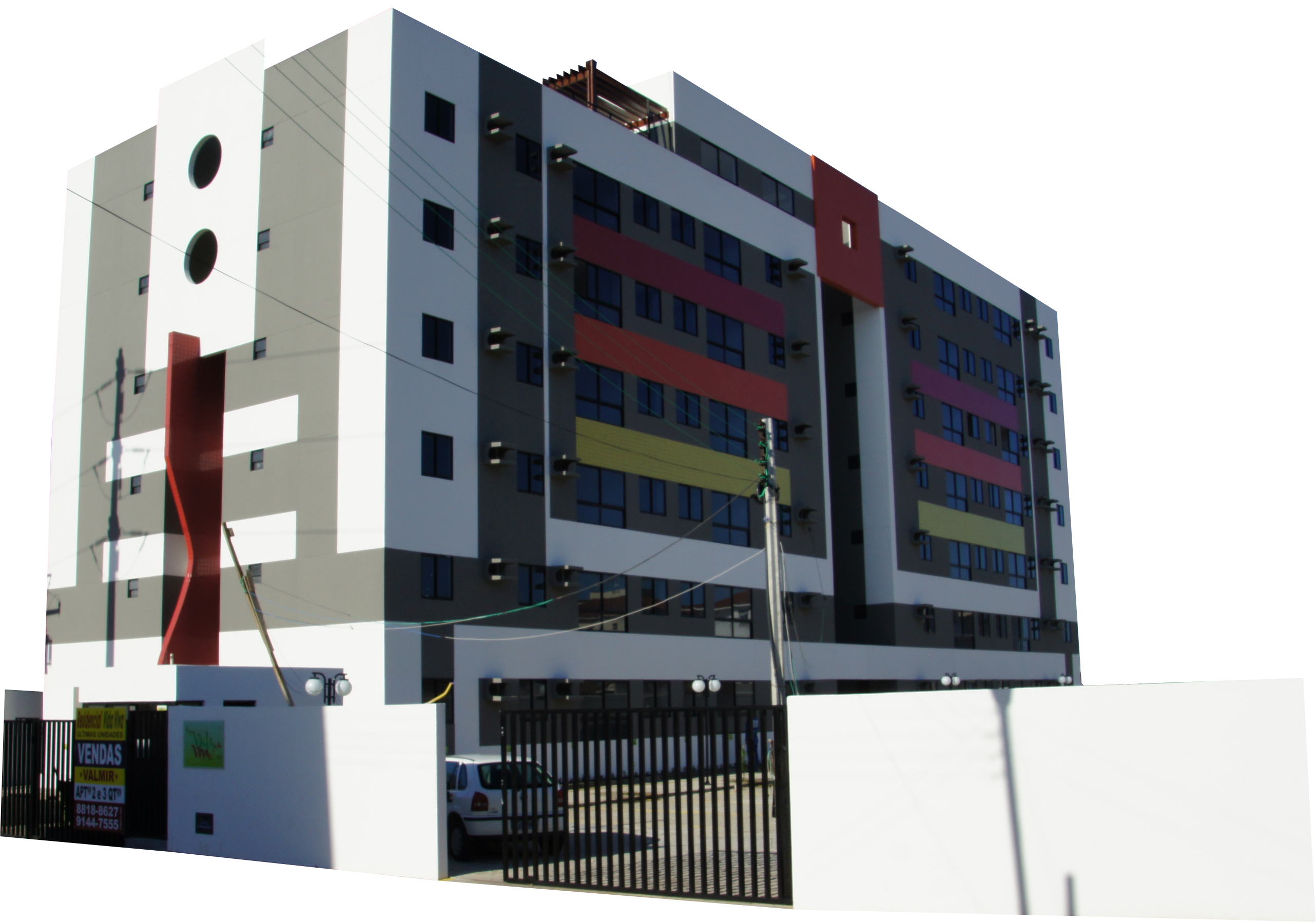 Commercial Building (2564x1797), Png Download