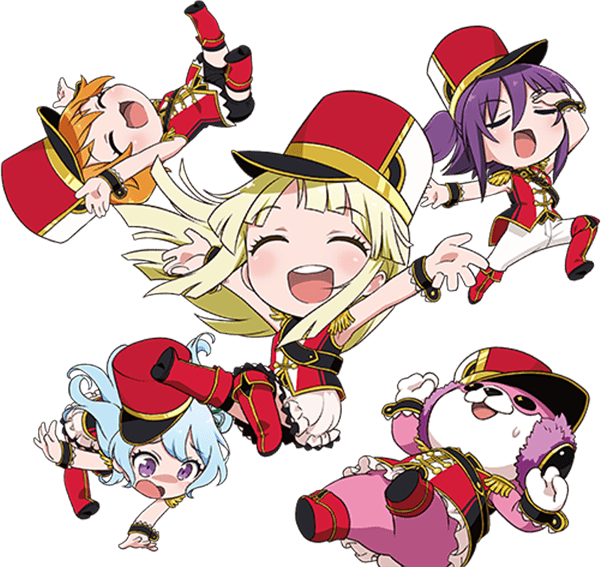 Hello Happy World Download Hello Happy World Image - Girls Band Party Pico (601x567), Png Download