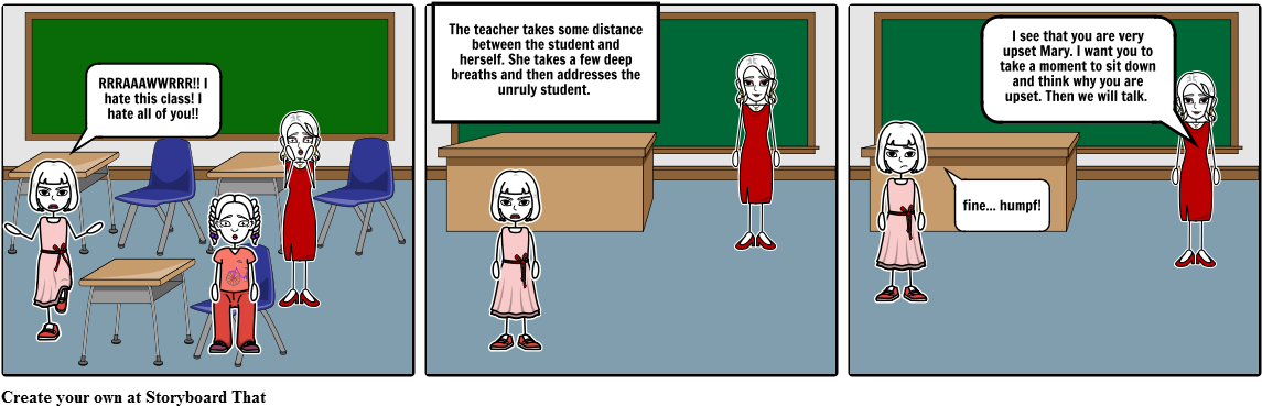Angry Child De-escalation - Lesson (1164x385), Png Download