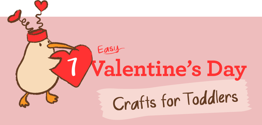These Simple Valentine's Day Crafts For Toddlers Are - Ymca (896x427), Png Download
