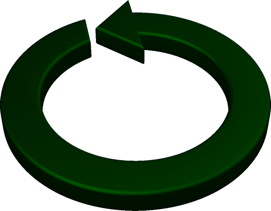 Circular Arrow - Circle (550x428), Png Download
