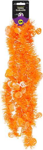 Halloween Tinsel Garland - Mobile Phone (800x620), Png Download
