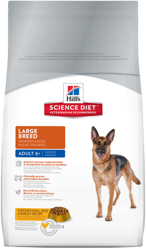 Sd Adult 6 Plus Large Breed Dog Food - Science Diet Large Breed Adult 6+ (500x500), Png Download