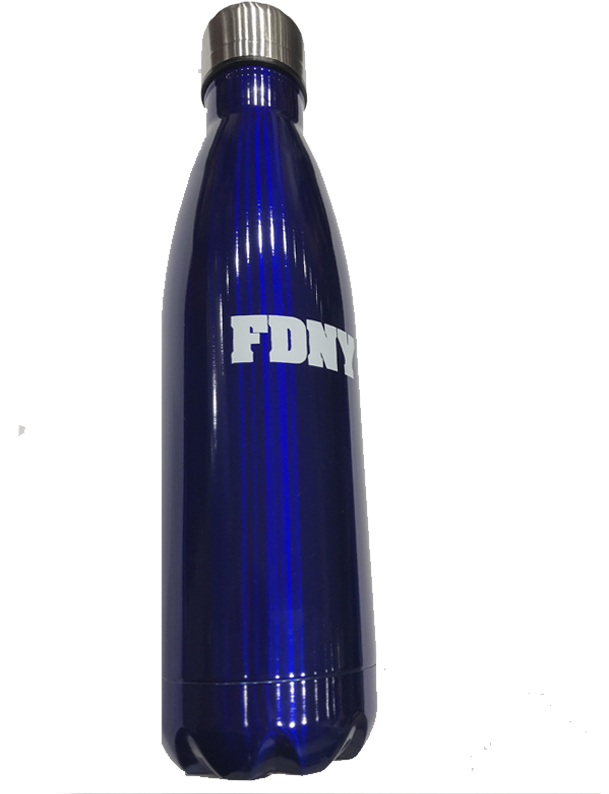 Fdny Metal Water Bottle - Water (800x800), Png Download