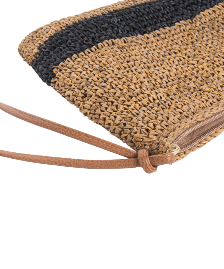 Vix Stripe Clutch Vix Stripe Clutch - Vix (760x912), Png Download