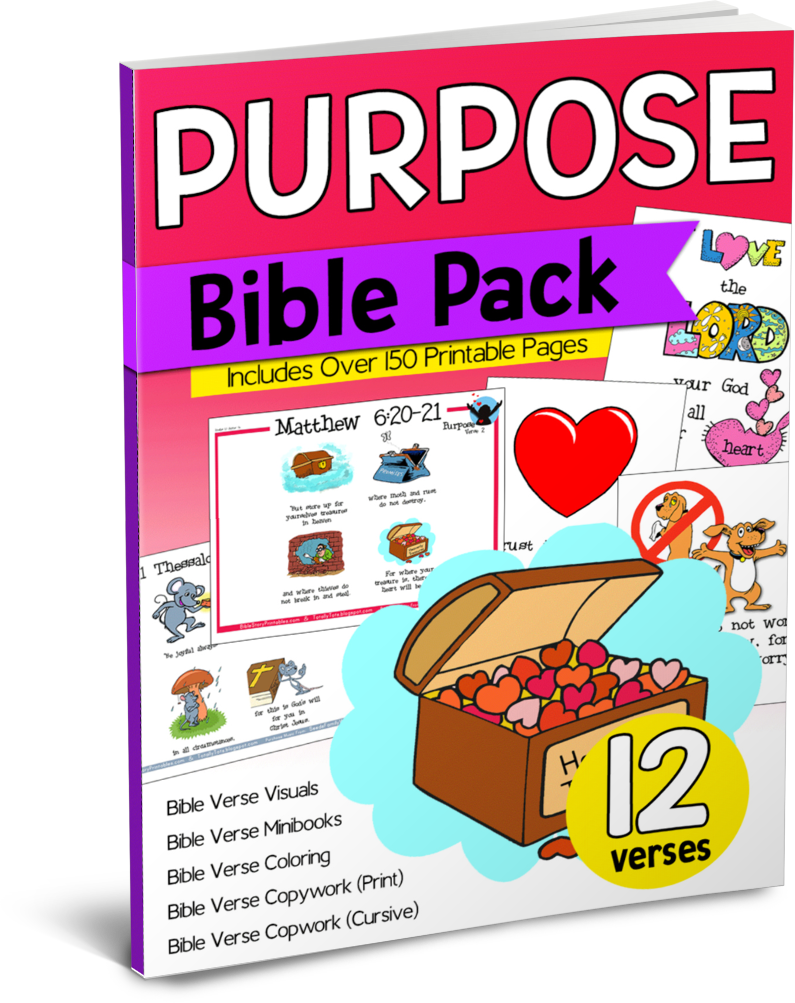 Bible Verse Printables On Purpose - Heart (795x1003), Png Download