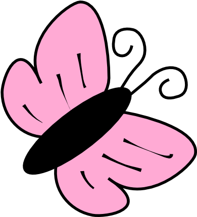 Butterfly Clip Art (600x498), Png Download