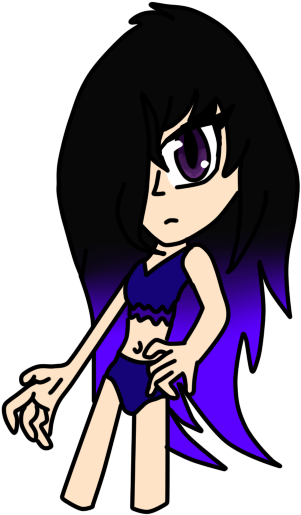 Gacha World Contest Drawing - Gacha World (573x755), Png Download