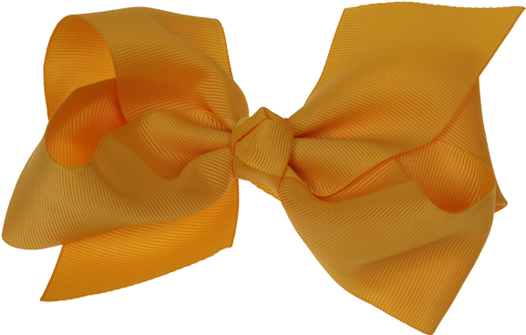 Rwc41616 14cm Ribbon Bow Yellow - Ribbon (599x599), Png Download