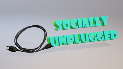 Socially Unplugged - Storage Cable (400x400), Png Download
