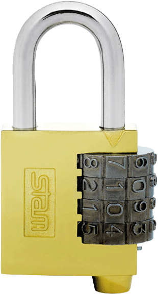 Cadeado Com Segredo 40mm Latonado - Cadeado Stam Segredo 40mm (800x600), Png Download