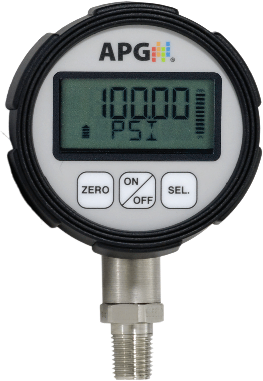 Pg7 Digital Pressure Gauge - Apg Pg7 Digital Pressure Gauge, 0-500 Psig, +/- 0.25% (1250x1250), Png Download