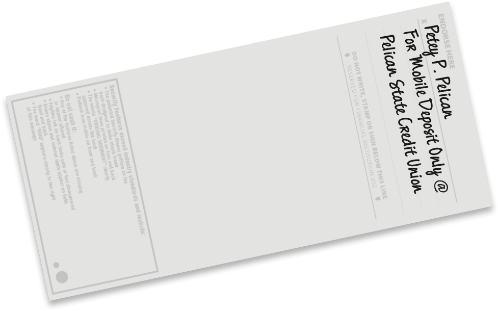 Remote Deposit Endorsement Example - Remote Deposit (1200x630), Png Download