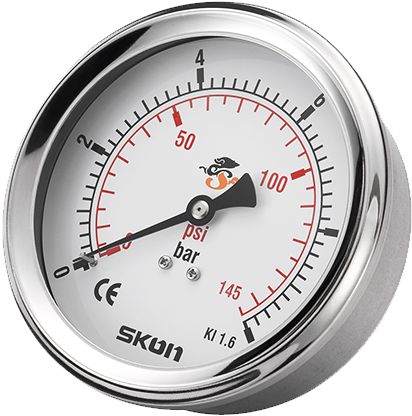 Professional Pressure Gauge Leader - Pressure Gauge Merk Skon (453x461), Png Download