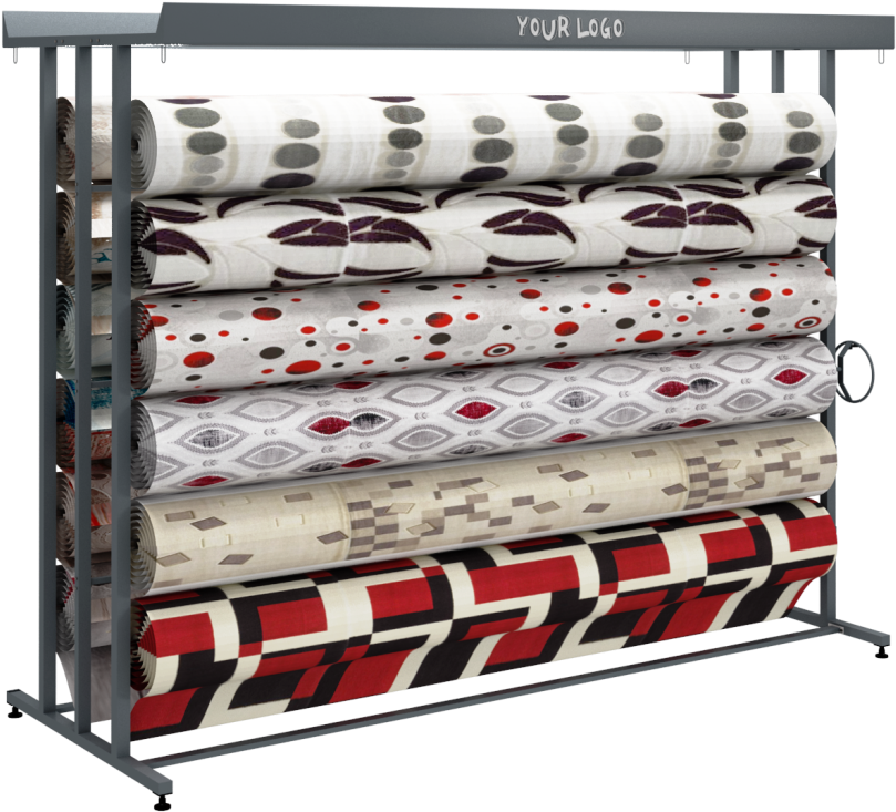 Carpet Rug Rack Rls Double - Shelf (1024x758), Png Download