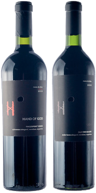 Hand Of God Wines / - Red Wine (460x400), Png Download