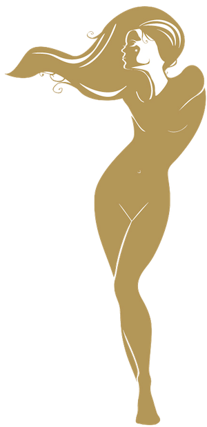 Shrinking Violet Training South West - Woman Silhouette Body Png (300x619), Png Download