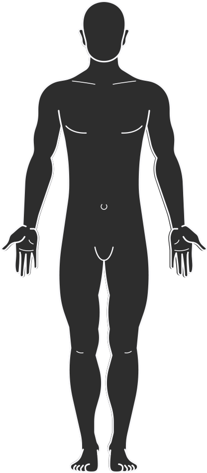 Male ✓ - Madrid (418x966), Png Download