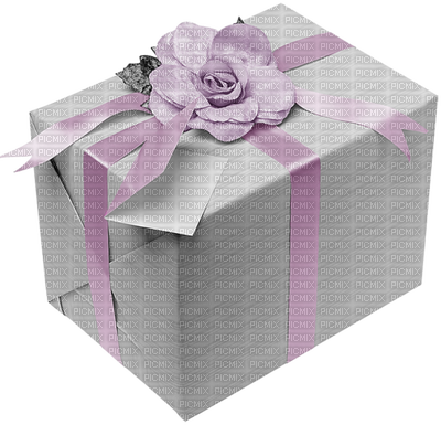 Kaz Creations Gift Box Present Ribbons Bows Colours - Heart Frames For Photoshop (400x385), Png Download