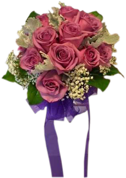 Dusty Rose Bouquet - Nosegay (600x600), Png Download