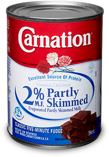 Carnation® 2% Evaporated Partly Skimmed Milk - Carnation Milk (566x406), Png Download