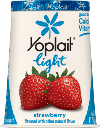 Strawberry - Yoplait Strawberry Yogurt (433x433), Png Download