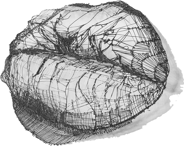 Lips, By - Sketch (778x1035), Png Download