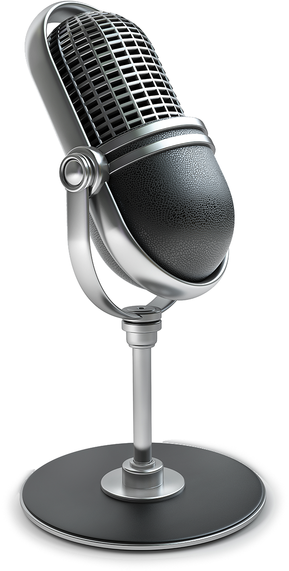On Air Microphone (678x1200), Png Download